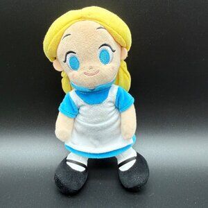 Disney nuiMOs Alice in Wonderland Plush Doll Posable Toy Blonde Blue Dress